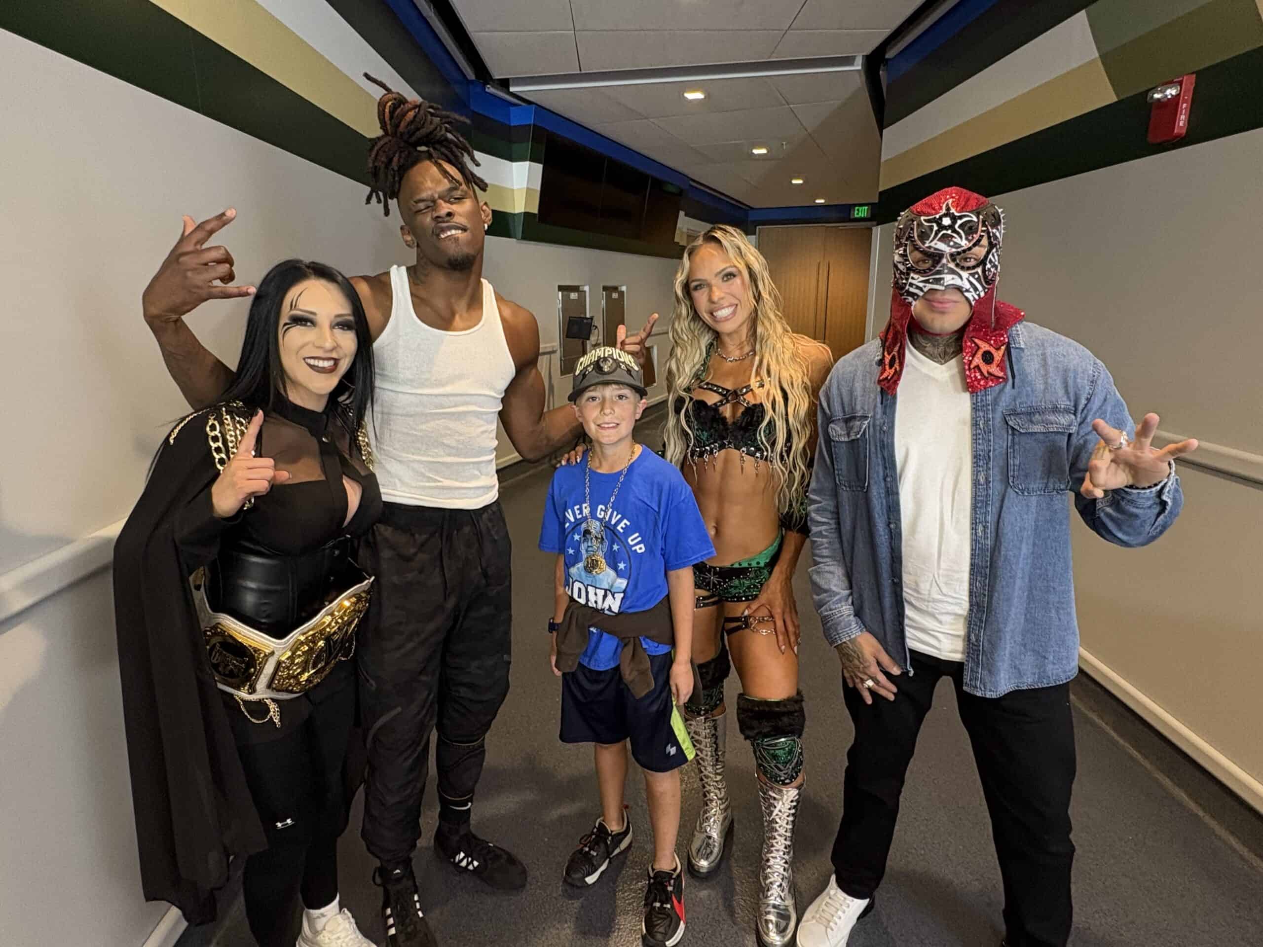 A Night at RAW: Camp Hometown Heroes Kids Meet WWE Superstars